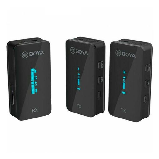 Εικόνα της Boya BY-XM6-S2 2.4GHz Ultra-compact Wireless Microphone System with 2x Transmitters