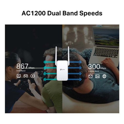 Εικόνα της Range Extender Tp-Link Mesh RE315 Dual-Band AC1200