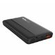 Εικόνα της Power Bank Crystal Audio 10000mAh Type-C PD 20W & USB-A QC 18W Black PBK4K