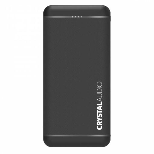 Εικόνα της Power Bank Crystal Audio 10000mAh Dual USB-A Black PBK3K