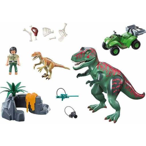 Εικόνα της Playmobil Dinos - Η Επίθεση Του Δεινοσαύρου T-Rex 71183
