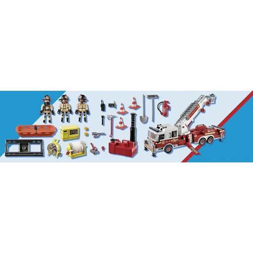 Εικόνα της Playmobil City Action - US Tower Ladder: Πυροσβεστικό Όχημα 70935