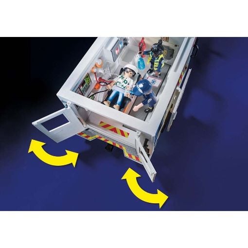 Εικόνα της Playmobil City Action - US Ambulance: Όχημα Πρώτων Βοηθειών 70936