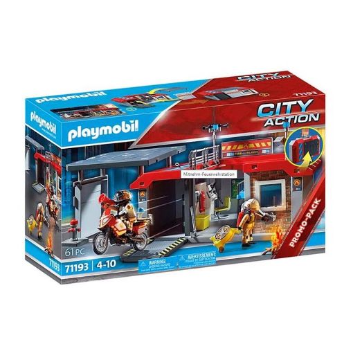 Εικόνα της Playmobil City Action - Πυροσβεστικός Σταθμός 71193