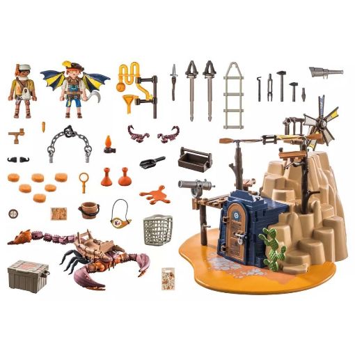 Εικόνα της Playmobil Novelmore - Sal'ahari Sands, Μυστική Βάση με Γιγάντιο Σκορπιό 71024