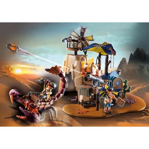 Εικόνα της Playmobil Novelmore - Sal'ahari Sands, Μυστική Βάση με Γιγάντιο Σκορπιό 71024