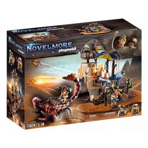 Εικόνα της Playmobil Novelmore - Sal'ahari Sands, Μυστική Βάση με Γιγάντιο Σκορπιό 71024