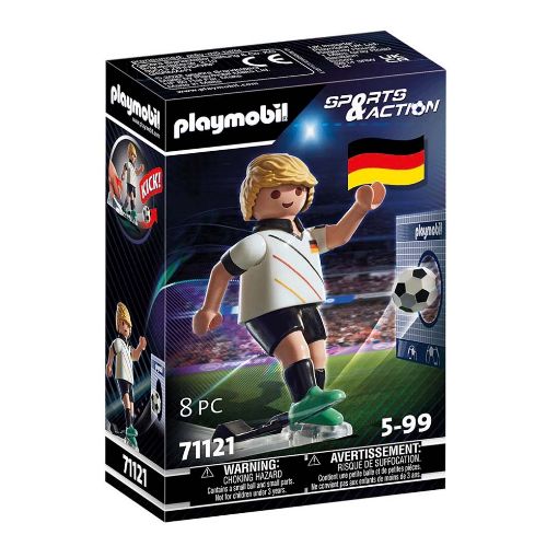 Εικόνα της Playmobil Sports & Action - Ποδοσφαιριστής Εθνικής Γερμανίας 71121