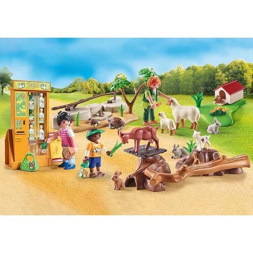 Εικόνα της Playmobil City Life - Ζωολογικός Κήπος με Ήμερα Ζωάκια 71191