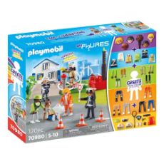 Εικόνα της Playmobil My Figures - Πυροσβεστική Διάσωση 70980