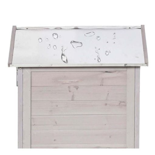 Εικόνα της Outsunny Ξύλινη Αποθήκη Κήπου 90 x 63 x 200 cm 845-360