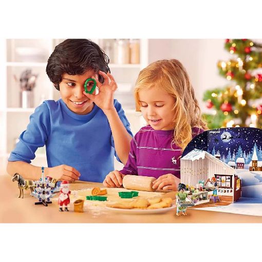 Εικόνα της Playmobil City Life - Advent Calendar, Χριστουγεννιάτικος Φούρνος, Χριστουγεννιάτικο Ημερολόγιο 71088