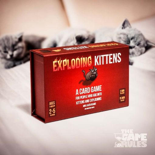 Εικόνα της Kaissa Επιτραπέζιο - Exploding Kittens, Εκρηκτικά Γατάκια KA114369