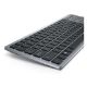Εικόνα της Πληκτρολόγιο Dell KB740 Compact Multi-Device Wireless (US) Black 580-AKOX