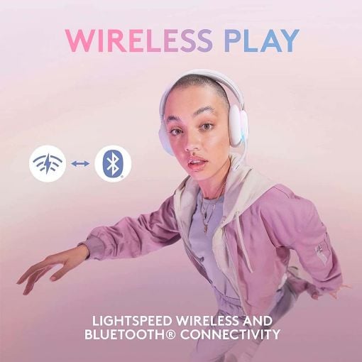 Εικόνα της Headset Logitech G735 Aurora LightSpeed Wireless Off-White 981-001083