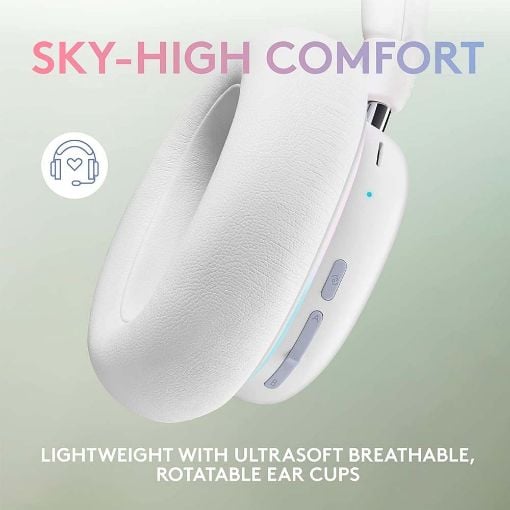 Εικόνα της Headset Logitech G735 Aurora LightSpeed Wireless Off-White 981-001083