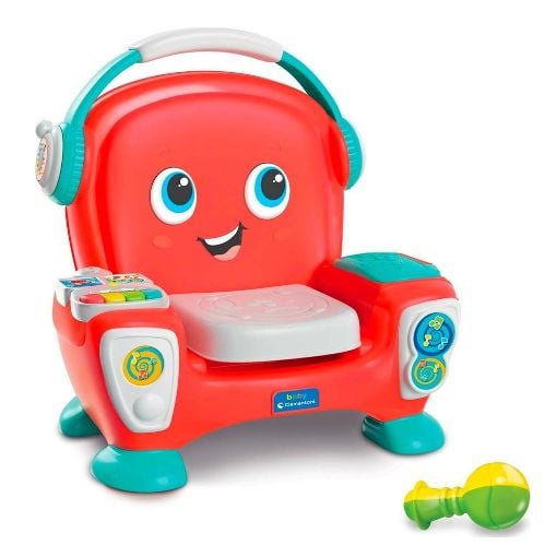 Εικόνα της Clementoni Baby - Βρεφικό Παιχνίδι Εκπαιδευτική Πολυθρόνα 1000-63384