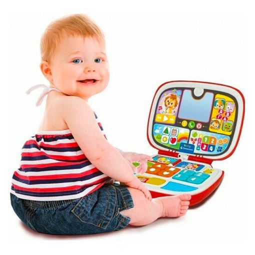 Εικόνα της Clementoni Baby - Βρεφικό Παιχνίδι Baby Laptop 1000-63375