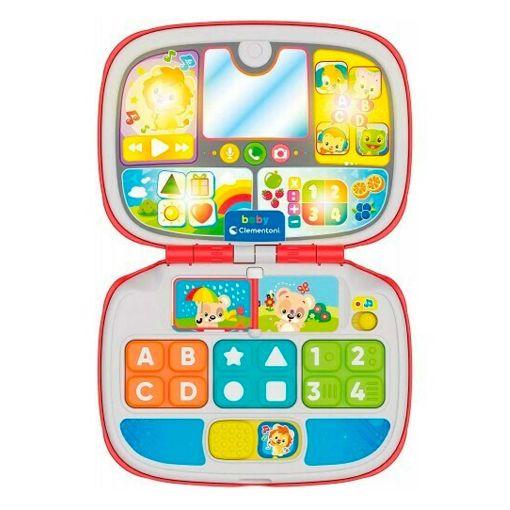 Εικόνα της Clementoni Baby - Βρεφικό Παιχνίδι Baby Laptop 1000-63375