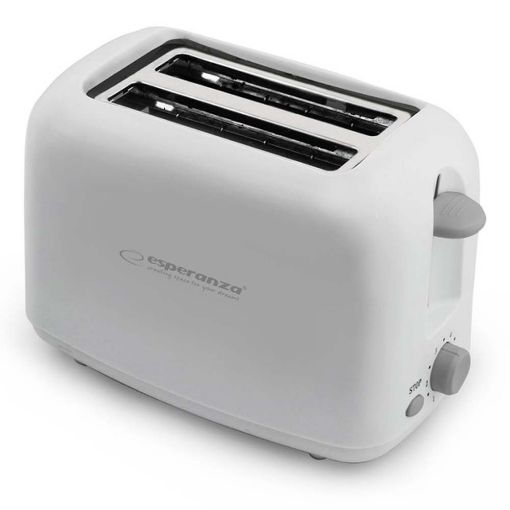 Εικόνα της Φρυγανιέρα Esperanza Ciabatta 600W White EKT002