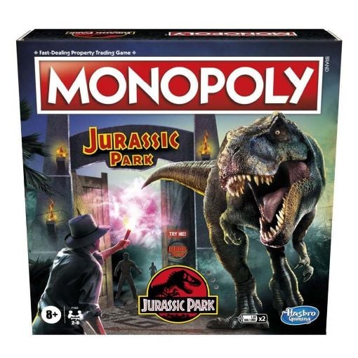 Εικόνα της Hasbro - Επιτραπέζιο Παιχνίδι Monopoly Jurassic Park F1662