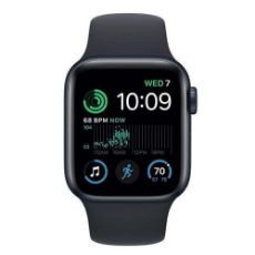 Εικόνα της Apple Watch SE 2022 GPS 40mm Aluminium Midnight with Midnight Sport Band MNJT3GK/A