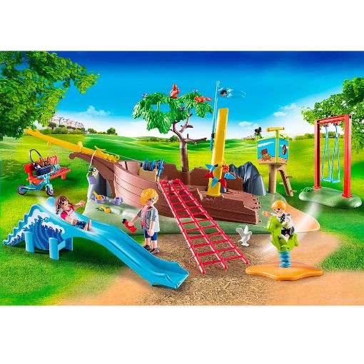 Εικόνα της Playmobil City Life - Παιδική Χαρά το Καράβι 70741