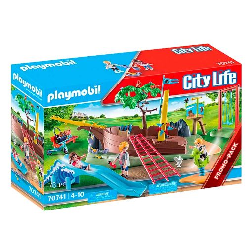 Εικόνα της Playmobil City Life - Παιδική Χαρά το Καράβι 70741