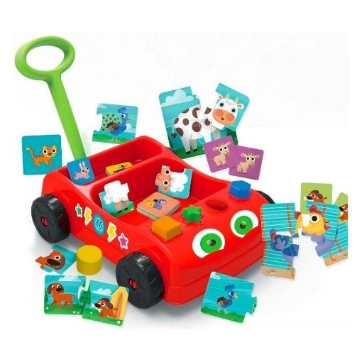 Εικόνα της Lisciani - Carotina Baby Wagon Περπατούρα Αυτοκινητάκι 67879