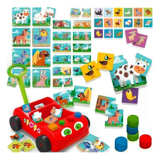 Εικόνα της Lisciani - Carotina Baby Wagon Περπατούρα Αυτοκινητάκι 67879