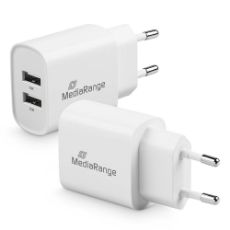 Εικόνα της MediaRange Φορτιστής Τοίχου 12W White MRMA114