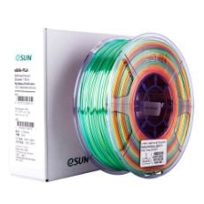 Εικόνα της eSun eSilk PLA Filament 1.75m Spool of 1Kg Rainbow
