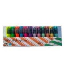 Εικόνα της Σετ mini Μαρκαδόροι Υπογράμμισης EnLegend Pastel & Neon 12 τμχ ENL-6006-12D