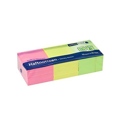 Εικόνα της Αυτοκόλλητα Χαρτάκια OfficePoint 50 x 40mm Neon Mix 80 Φύλλων χ 12τμχ MAG-5524012-62