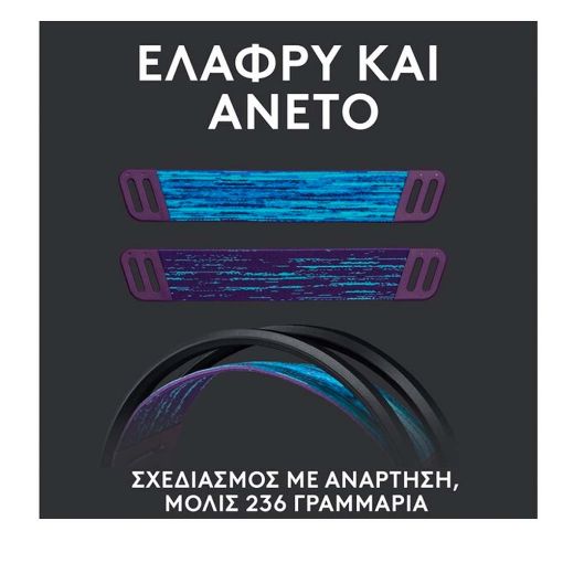 Εικόνα της Headset Logitech G535 LightSpeed Black 981-000972