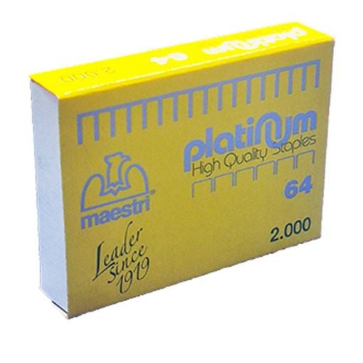 Εικόνα της Συρραπτικά Σύρματα Romeo Maestri No 64 Platinum 2000τμχ 1001151