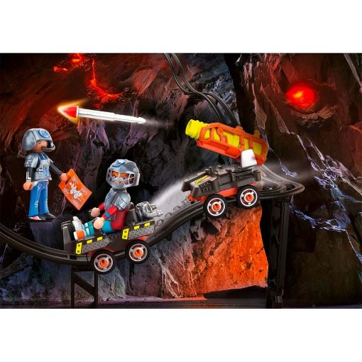 Εικόνα της Playmobil Dino Rise - Μαχητές με Όχημα Μεταφοράς Πυραύλων 70929