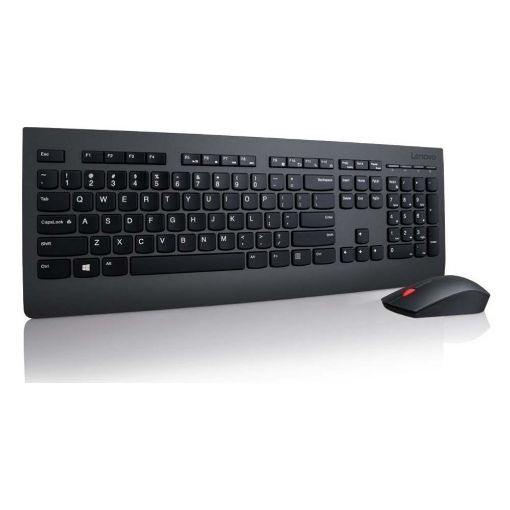 Εικόνα της Πληκτρολόγιο-Ποντίκι Lenovo Professional Wireless Black (GR) 4X30H56811