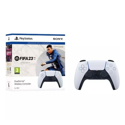 Εικόνα της Sony Playstation 5 DualSense Wireless Controller & FIFA 23 (Voucher Bundle) White