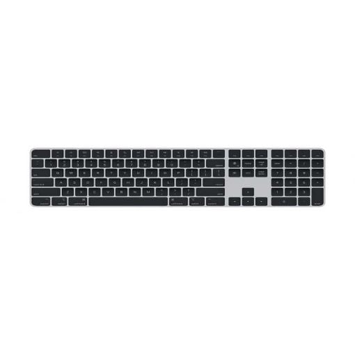 Εικόνα της Apple Magic Keyboard with NumPad & Touch ID (GR) Silver (Black Keys) MMMR3GR/A
