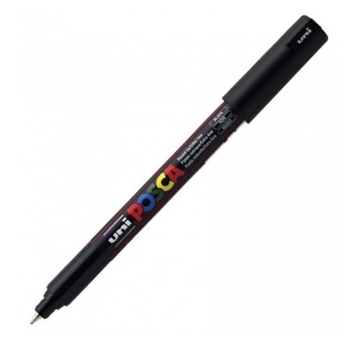 Εικόνα της Μαρκαδόρος Σχεδίου Uni-Posca PC-1MR 0.7mm Black