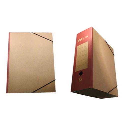 Εικόνα της Κουτί Λάστιχο Οικολογικό OfficePoint 26 x 36 x 12 Kraft Red OP-F-23754