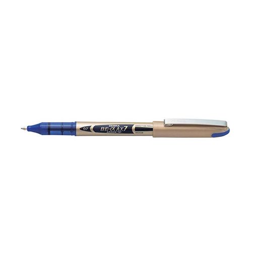 Εικόνα της Στυλό Zebra Zebroller AX-7 Gold 0.7mm Blue ZB-15992Z