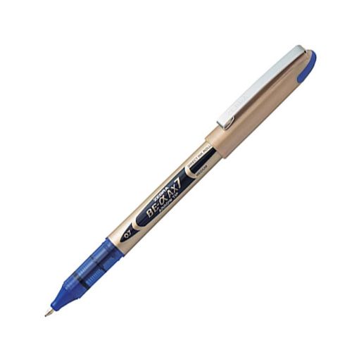 Εικόνα της Στυλό Zebra Zebroller AX-7 Gold 0.7mm Blue ZB-15992Z