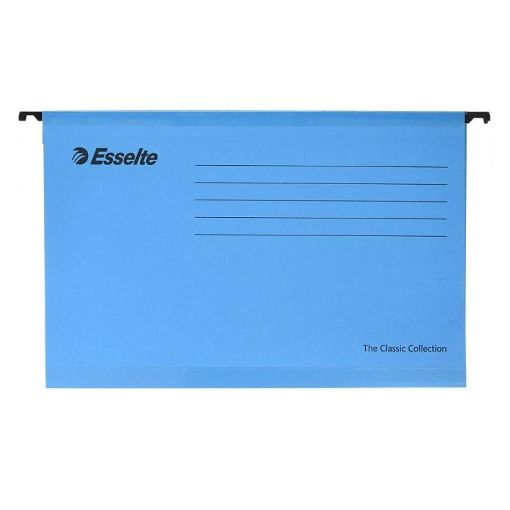 Εικόνα της Ενισχυμένο Κρεμαστό Ντοσιέ Esselte Classic A4 Blue 90311