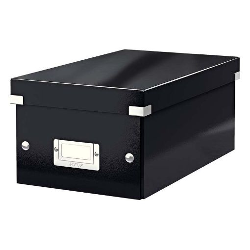 Εικόνα της Κουτί Αρχειοθέτησης Leitz Click & Store με Καπάκι Μαύρο 60420095