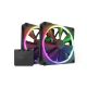 Εικόνα της Case Fan NZXT F140 RGB 140mm Twin Pack Black RF-R14DF-B1