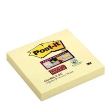 Εικόνα της Αυτοκόλλητα Χαρτάκια 3M Post-it 90 Φύλλα 76 x 76 mm Yellow 654-12SSCY-EU