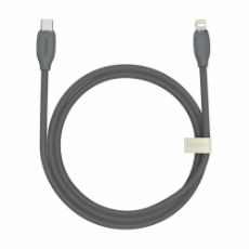 Εικόνα της Καλώδιο Baseus Jelly Liquid Silica Gel USB-C to Lightning 1.2m Black CAGD020001