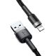 Εικόνα της Καλώδιο Baseus Cafule USB to Lightning 1m Black/Gray CALKLF-BG1
